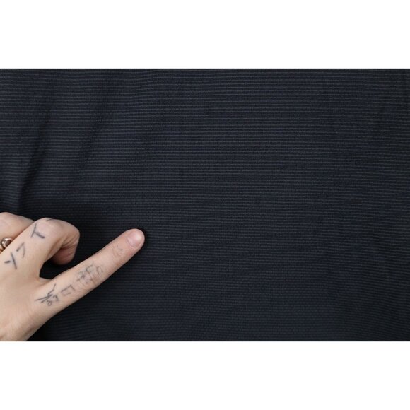 Nike Pro Mens Medium Fitted Striped Knit Running Jogging Gym Training T-Shirt - Picture 5 of 14